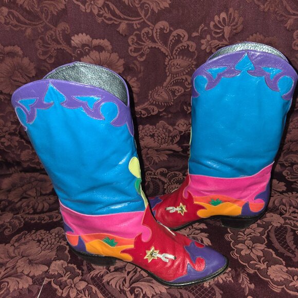 The Night Rider Cowboy Boots by Jackalope Women's Size 8.5 M - Picture 3 of 9